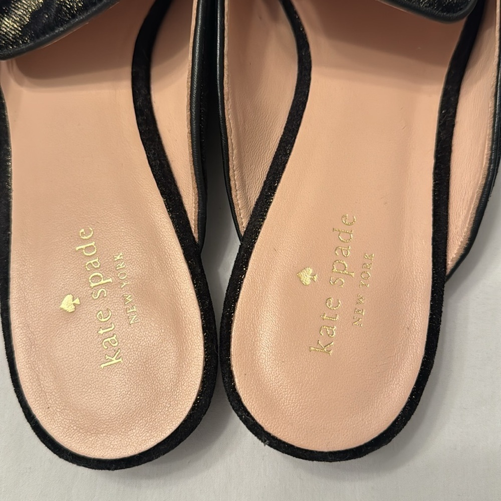 Kate Spade Carnegie Jacquard Bow Mules - Picture 8 of 9